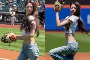 thumbnail - 장원영, MLB 시구…마운드에서도 빛난 ‘아이돌 모먼트’