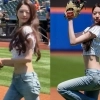 장원영, MLB 시구…마운드에서도 빛난 ‘아