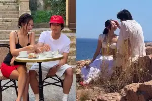 제니, 카이와 즐거운 한때…다정한 케미에 ‘설렘지수’ 상승