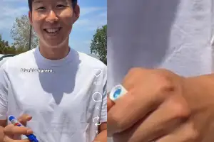 thumbnail - “손흥민 결혼설, 이번엔 진짜?”…왼손 약지에 ‘웨딩링’ 포착