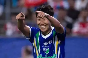 thumbnail - MLS 올스타전 MVP 손흥민… 35분 뛰고 멀티골 ‘별 중의 별’
