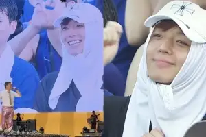 thumbnail - 박지훈, ‘흠뻑쇼’ 객석서 깜짝 포착…빛나는 비주얼 ‘눈길’