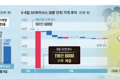 thumbnail - 하이닉스 단 11주로 시장 왜곡…프리마켓發 ‘가짜 하한가’