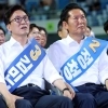 김민석, 제주·인천 경선 승리…누적 득표 0.87%P차로 鄭에 역전(종합)