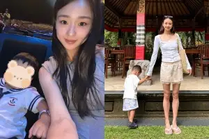 thumbnail - 손연재, 아들이 벌써 이렇게 컸어?…가족 나들이 포착