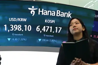 thumbnail - 글로벌 국채 금리 쇼크… 코스피 5.8% 급락