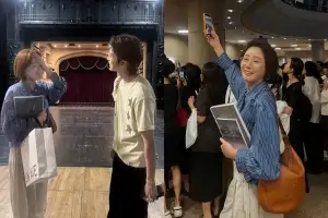 thumbnail - 김성령, 찐팬 인증 “퇴근길도 기다렸다”…누구길래