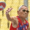 106세 태국인, 원반던지기 