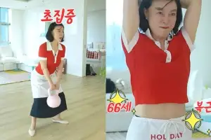 thumbnail - 최화정, 60대에도 선명한 복근…‘근력 운동’ 루틴 공개