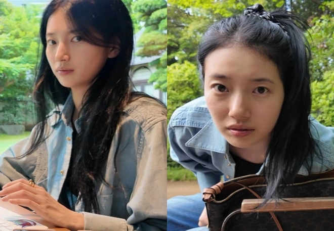 수지, 감성 브이로그 공개…멘트 하나 없는데 “얼굴만 봐도 재밌네”