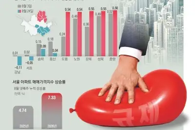 thumbnail - 서울 집값 희비… 강남 급매물 쌓이고 강북·외곽 신고가 행진