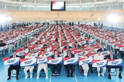 thumbnail - 태극전사 ‘금빛 다짐’… 아시안게임 결단식