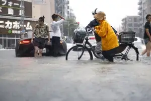 thumbnail - ‘폭우로 침수’ 일본 나고야