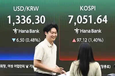 thumbnail - 코스피, 한달 반 만에 7000선 탈환