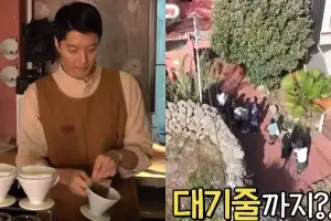 이동건, “녹조 연못에 벌레 바글”…제주 카페에 무슨 일이
