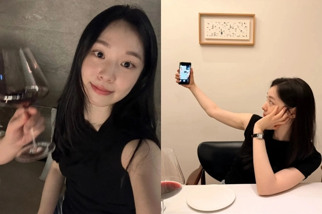 김연아, ‘임신설’ 의식했나…와인 데이트 공개