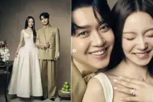 thumbnail - 강균성, ‘14세 연하♥’ 유하진과 웨딩화보 공개 “특별한 콘셉트”