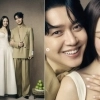 강균성, ‘14세 연하♥’ 유하진과 웨딩화보