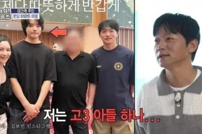thumbnail - ‘김보민♥’ 김남일, 190㎝ 훌쩍 자란 고3 아들 공개