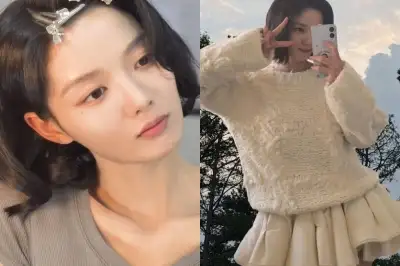 thumbnail - 김유정, 단발 머리 일상 공개…“가을 맞이하기”