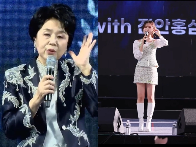 심수봉, ‘손녀뻘’ 김다현 무대 직후 공개 저격…“내 앞에 내보내지 말아라”