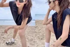 thumbnail - 이지아, “48세 믿기지 않아”…탄탄한 레깅스 몸매