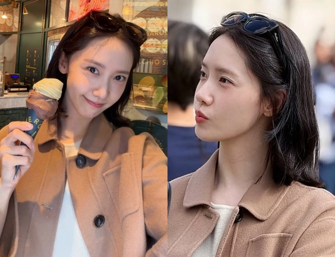 윤아, 발랄한 ‘단발 여신’…가을 스타일의 정석