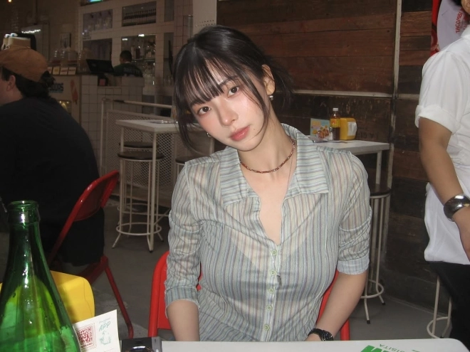 카리나, 뉴욕서 ‘꾸안꾸’ 미모…영락없는 20대 여행객