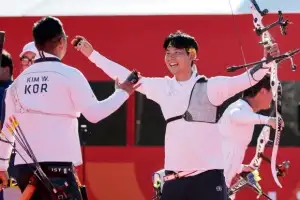 thumbnail - ‘금메달!’ 양궁 리커브 남자 단체