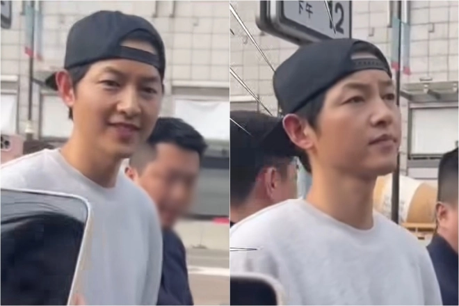 송중기, 면전서 전처 “송혜교” 이름 언급에 ‘인상 팍’ 논란