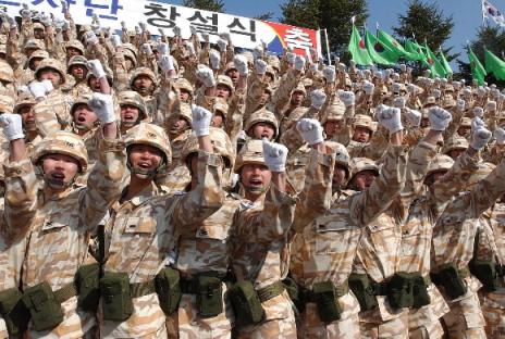 이라크파병부대 창설식