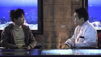 어린이 미니시리즈 '네 손톱 끝에 빛이 남아 있어'의 한장면.