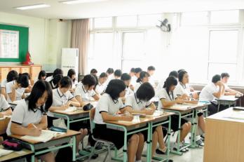 통합형고교인 충남 천안 병천고 학생들이 진로에 맞춰 계열별 수업을 듣고 있다. 사진은 인문계 학생들이 수업을 듣는 장면.  병천고 제공