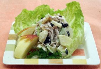 치킨애플샐러드