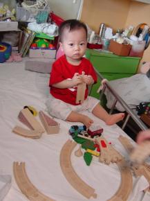 선천성면역결핍증 환자인 안남규군이 입원중…