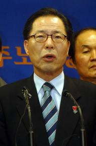 민노당 권영길 대표