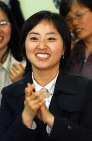 낙선한 민주노동당 비례대표 ‘넘버 나인’ 이주희씨 김명국기자 daunso@