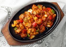 오리고기 찹 스테이크