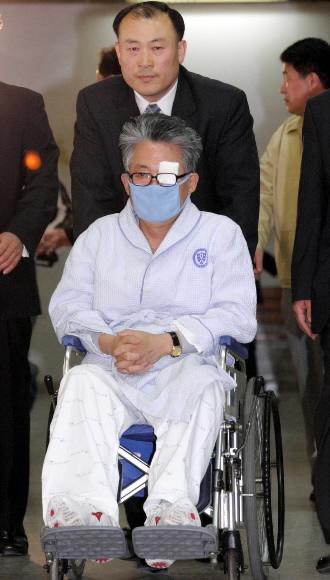 박지원씨 고등법원 출석