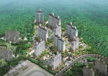 분양예정인 한 아파트 조감도