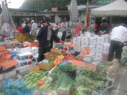 춘천시 소양로 뒷골목에서 매일 새벽 펼쳐지는 번개시장에서는 재래시장의 멋과 정겨움이 묻어 난다. 춘천 조한종기자 bell21@seoul.co.kr