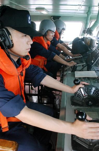 남북한 함정간 시험통신