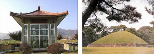 중국이 세계유산 등재를 위해 심의요청한 광개토왕비와 북한이 요청한 동명왕릉.북한의 ‘고구려 고분군’이 세계유산 목록에 등재될 것이 확실시되는 가운데 중국의 ‘동북공정’과 관련한 향후 대책이 마련돼야 한다는 주장이 일고있다.  서울신문 포토라이브러리