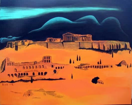 정정엽 '아테네-돌아누운 여자'. 162x130cm…