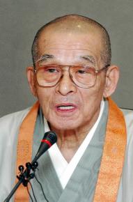 일한불교協 가키누마 스님