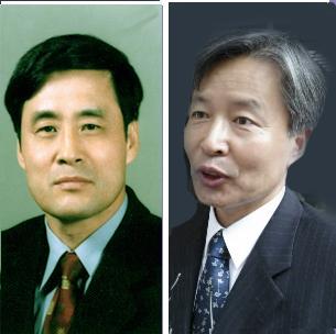 안국신교수(좌)와 이정우 위원장(우)