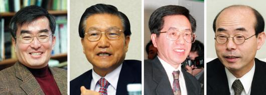 이승훈 교수, 손병두 부회장, 김태동 위원.…