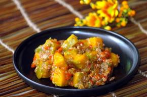 단호박 쇠고기 볶음