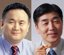 이상민 우리당의원(왼쪽)·장윤석 한나라당…