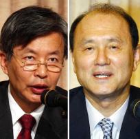 이정우 위원장(왼쪽)·최광 처장